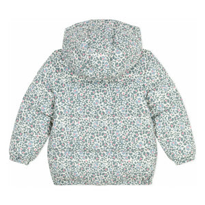 Petit Bateau - Chaqueta acolchada con estampado floral | Crudo