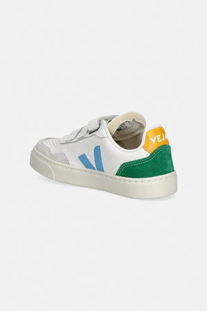Zapatillas deportivas de piel Veja Small V-90 para niños
