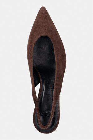 Weekend Max Mara Zapatos de tacón grueso de ante
