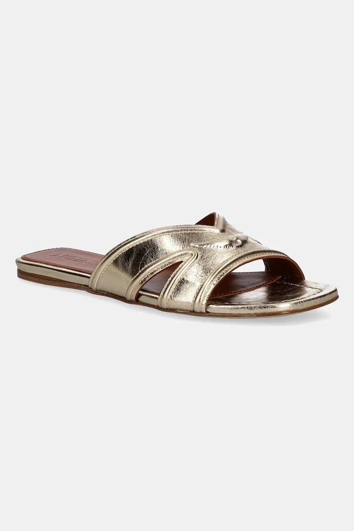 Zapatillas de piel planas Zadig&Voltaire para mujer