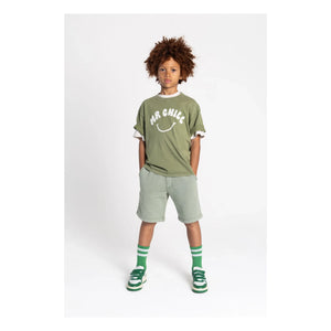 Smallable Kid - Milo Shorts de algodón orgánico | Caqui claro