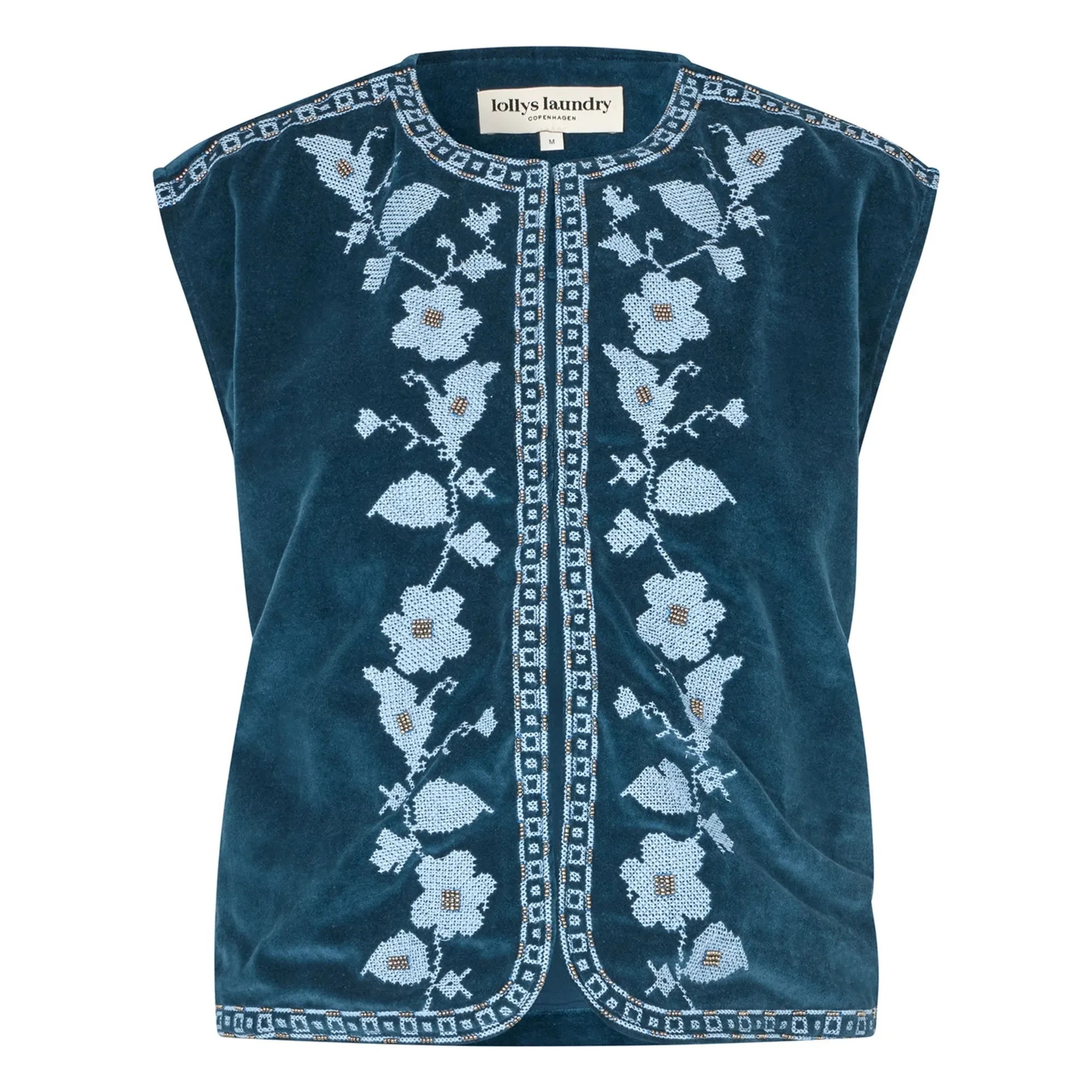 Lollys Laundry - Chaqueta de algodón Bin | Turquesa