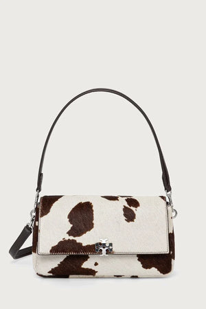 Bolso bandolera de piel Tory Burch Charlie para mujer