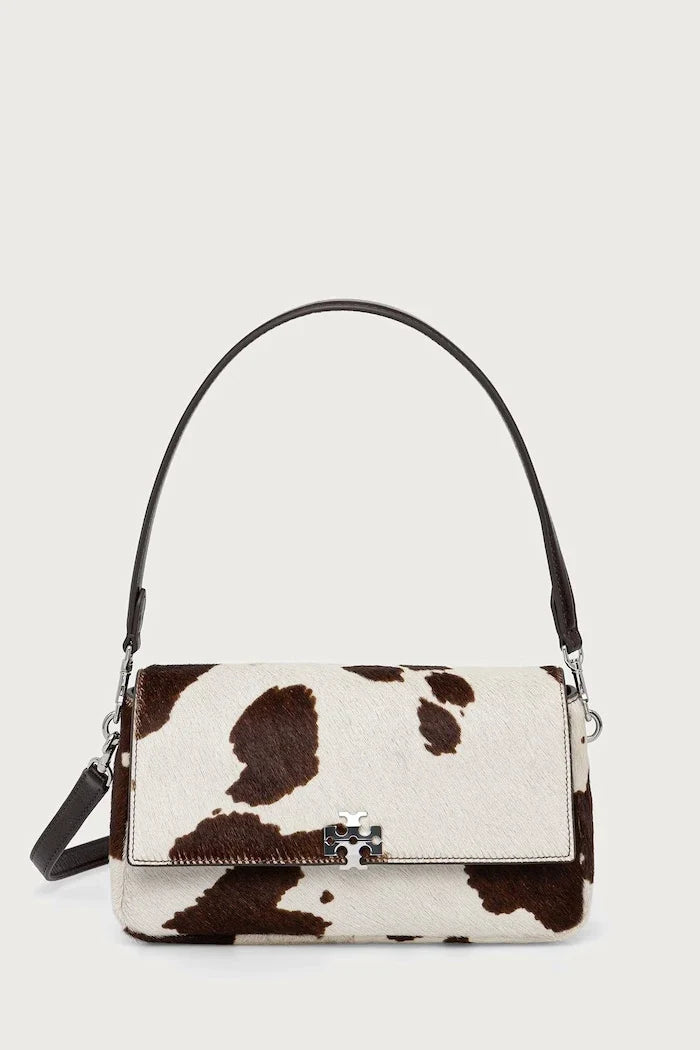 Bolso bandolera de piel Tory Burch Charlie para mujer