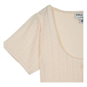 Emile et Ida - Camiseta de algodón modal | Crema