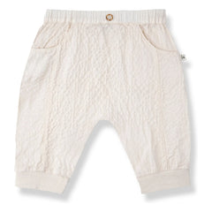 1+ in the family - Pantalones Olimpo Seersucker | Crudo