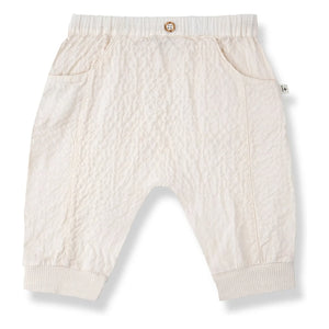 1+ in the family - Pantalones Olimpo Seersucker | Crudo