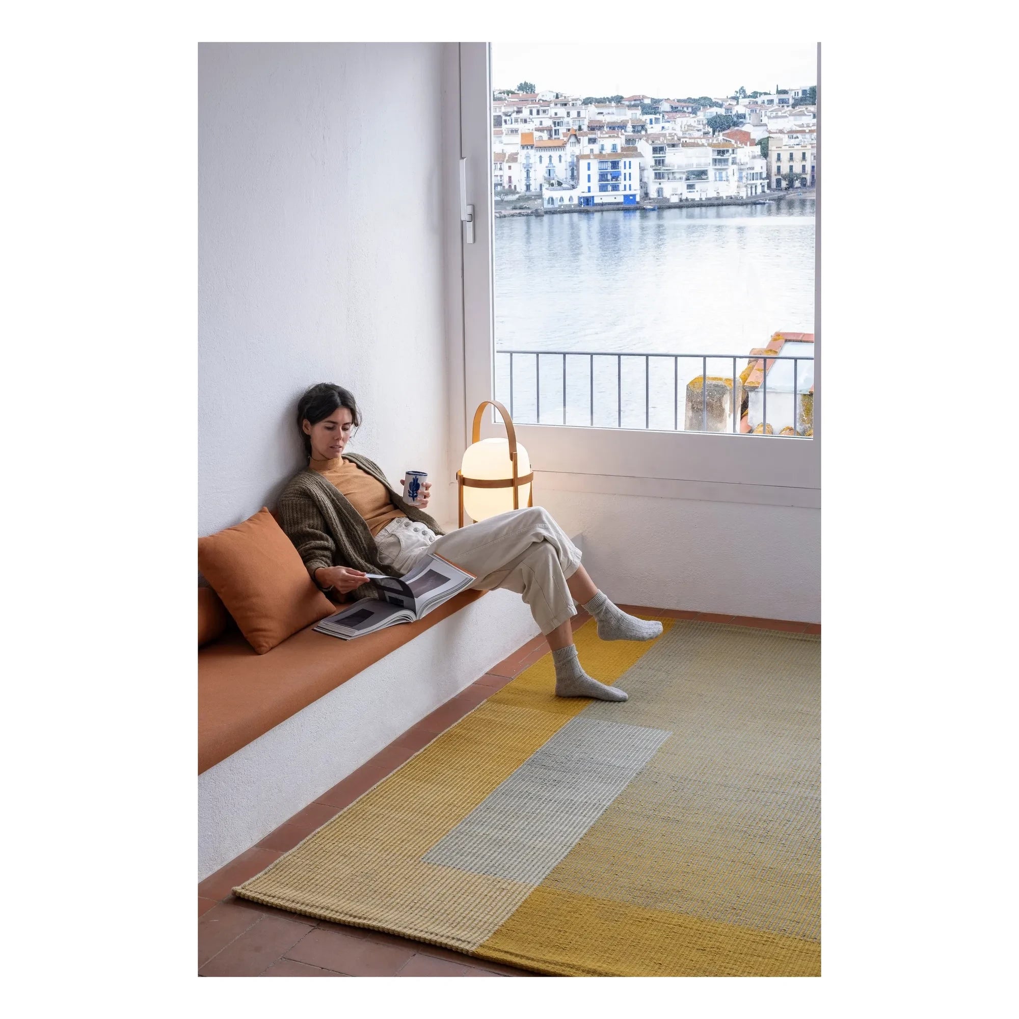 Nanimarquina - Alfombra Haze 1 | Amarillo