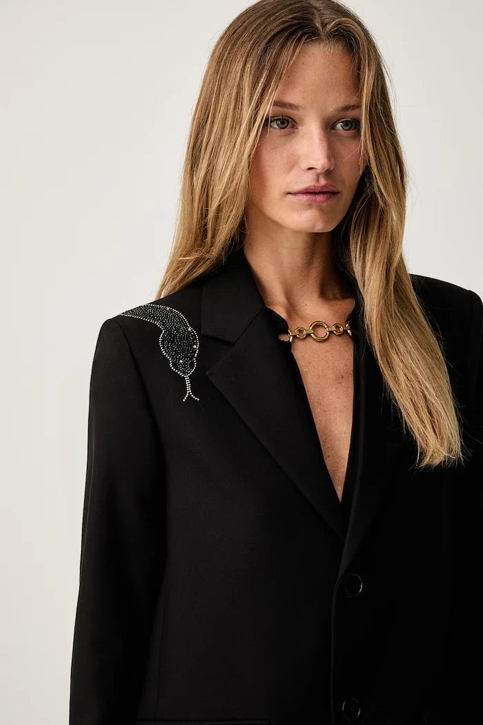 Chaqueta VANILLE de mujer de viscosa con un botón de Zadig&Voltaire