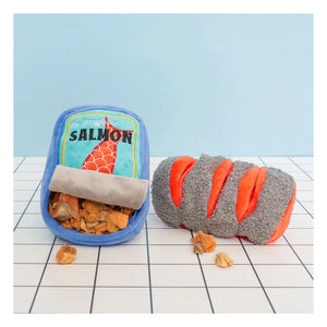 The Furry Folks - Salmón estañado, rascador para gatos
