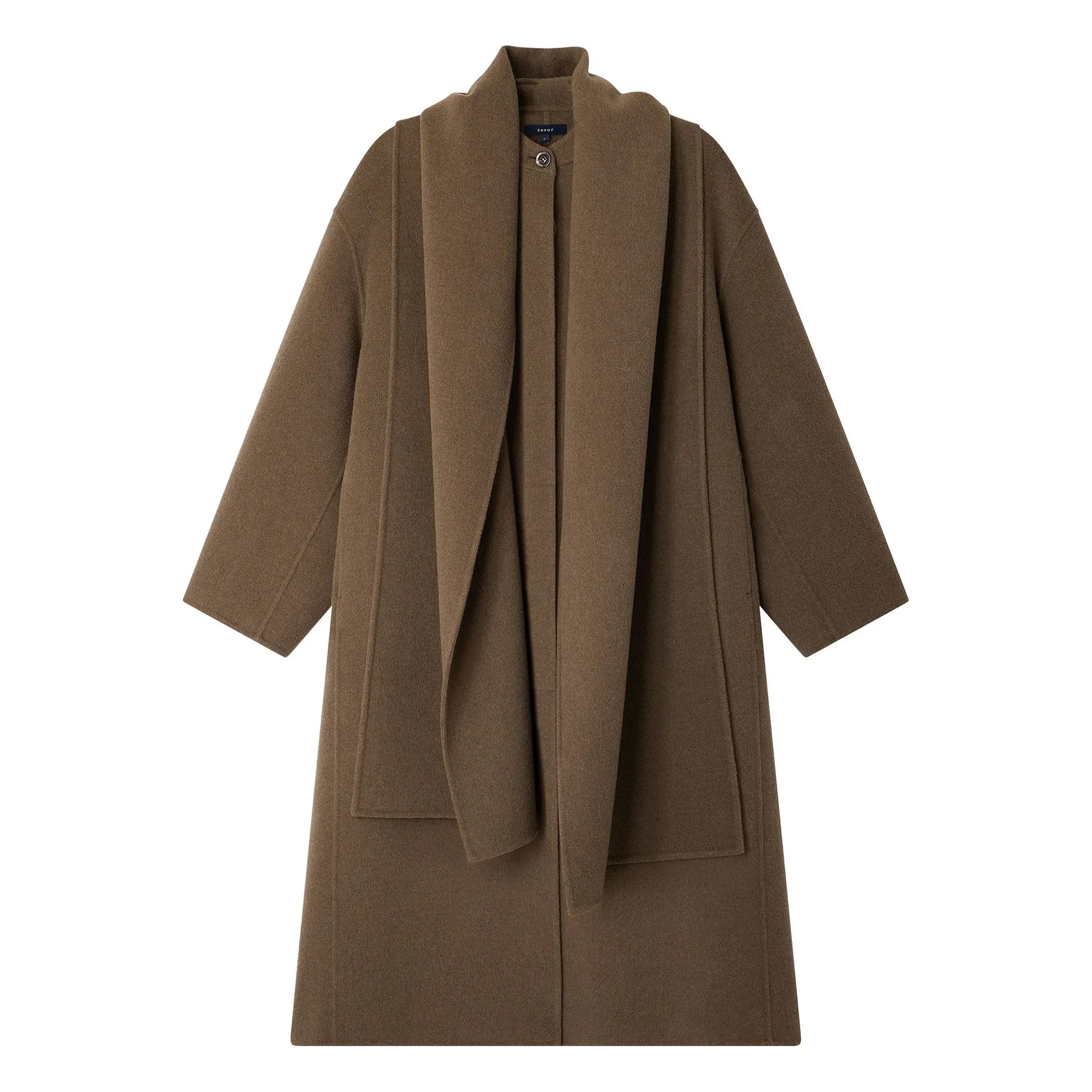 Soeur - Abrigo de lana Finn | Beige