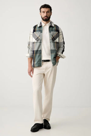 Barbour Camiseta Polo de Algodón para Hombre Crakehall