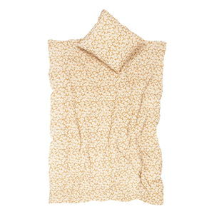Nobodinoz - Juego de ropa de cama Wabi-Sabi Sakura | Mostaza