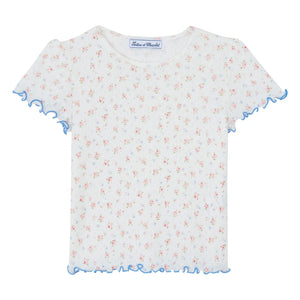 Tartine et Chocolat - Pijama corto estampado floral | Crudo