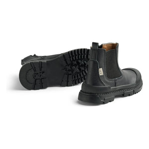 Trigo - Botas de piel Saida Tex | Negro