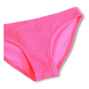 Molo - Bañador acanalado Nola Crepe Fibra Reciclada | Fucsia