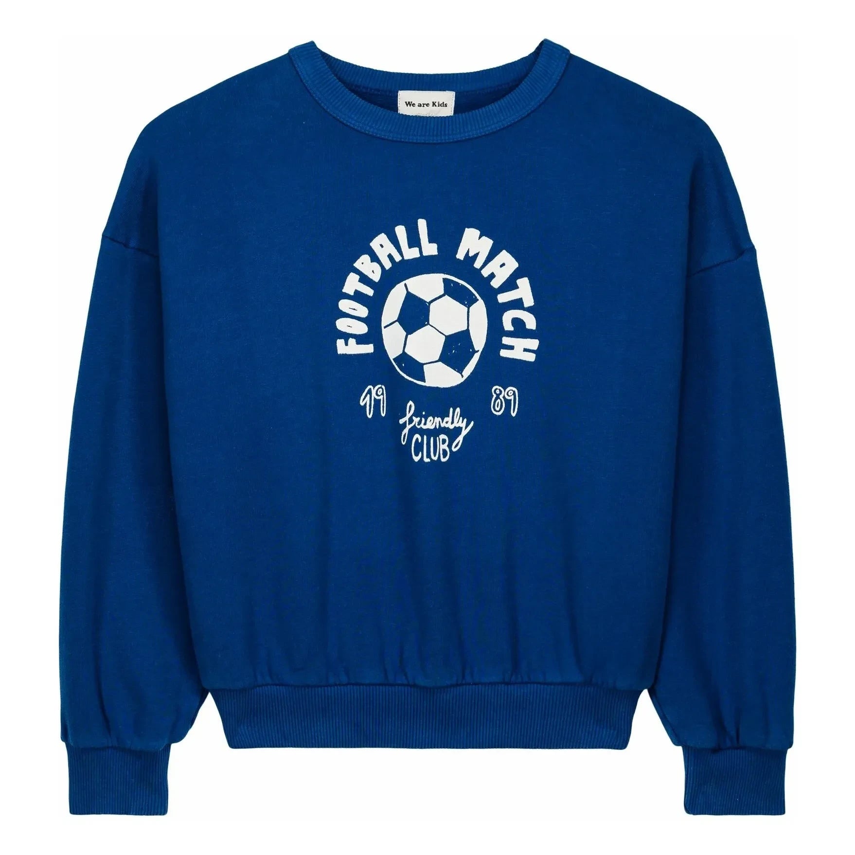 We Are Kids - Sudadera de fútbol Tony Algodón orgánico | Azul noche