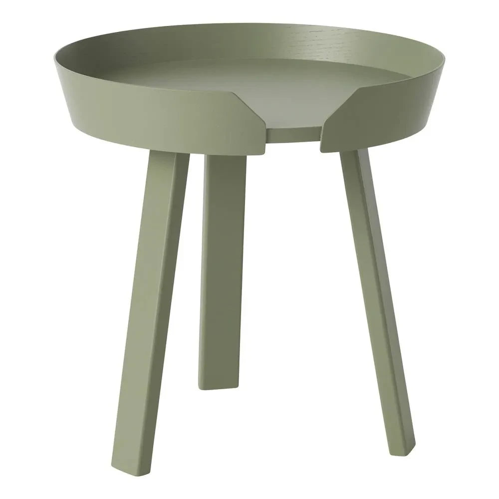 Mesa de centro redonda Muuto - verde pálido