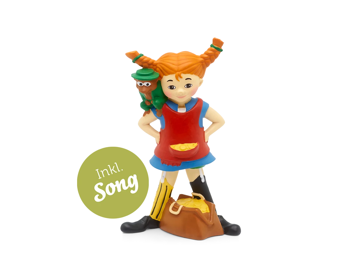 Tonies - Alemán Pippi Calzaslargas - Juego de Radio (Nueva Edición 2025) - Pippi Calzaslargas