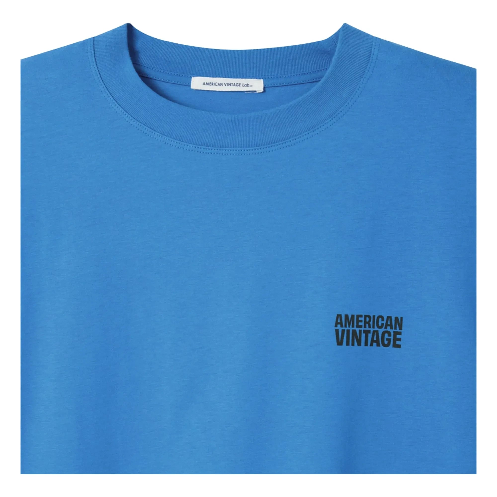 American Vintage - Camiseta ancha | Azul real