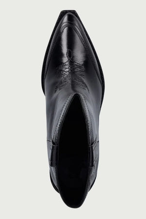 Botines de piel Cara Spazzo para mujer