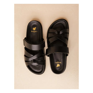 Bobbies - Sandalias de piel Atlas | Negro