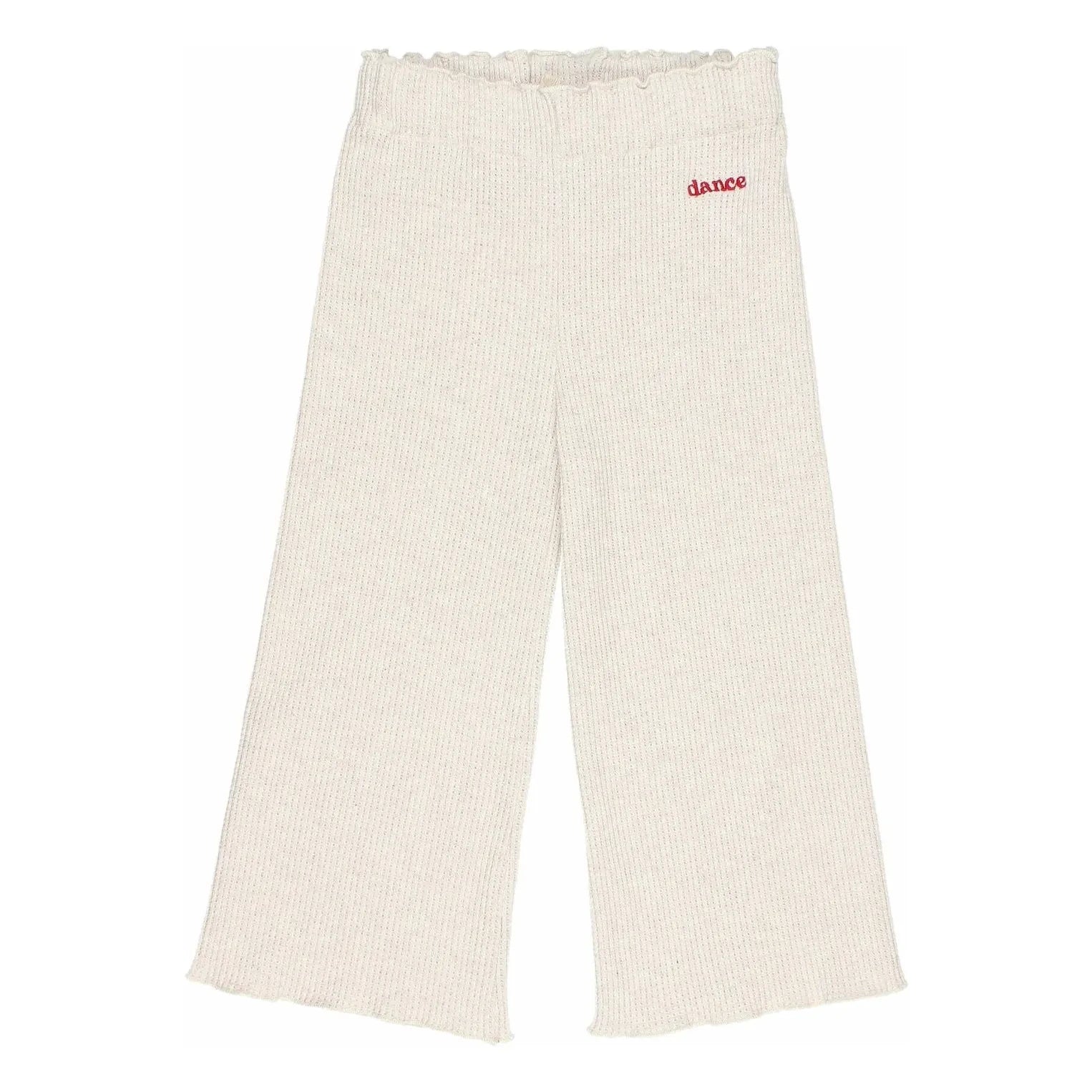 Búho - Pantalones waffle | Marfil
