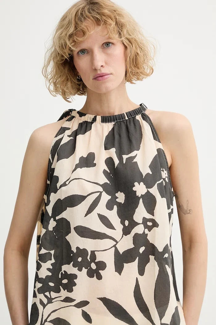 Marc O'Polo blusa de tirantes de algodón para mujer