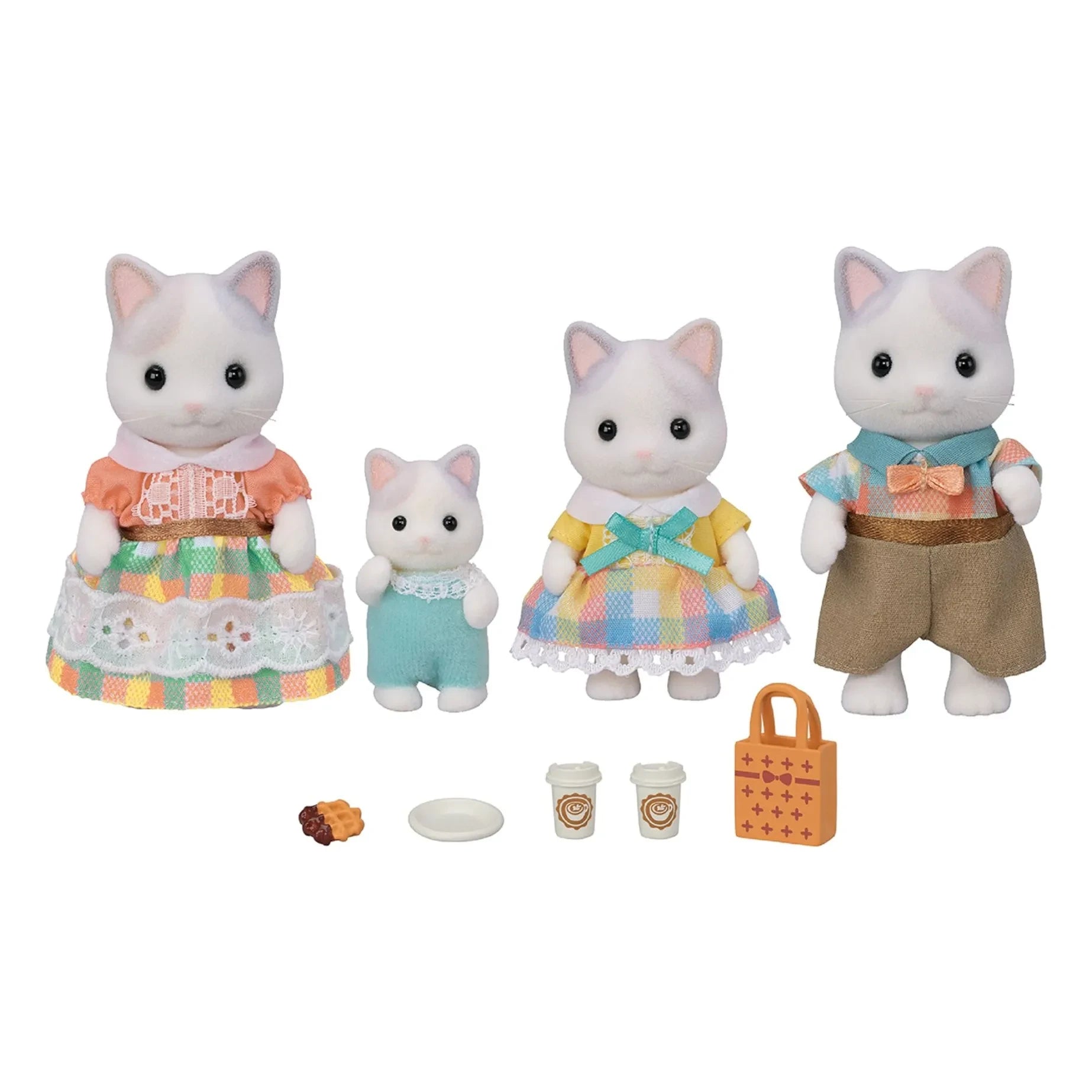 Sylvanian Families - Familia Gato Mocha