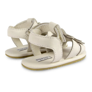 Donsje - Sandalias de piel Tuti Fields | Crema
