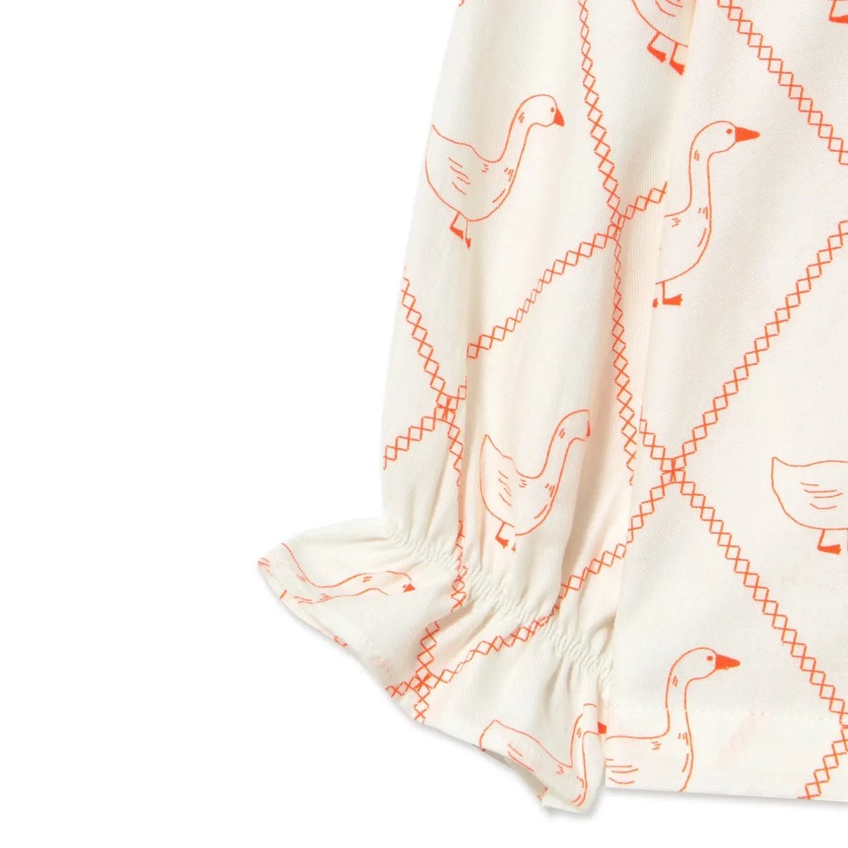 Tinycottons - Pijama "Gansos" | Blanco