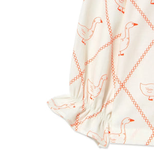 Tinycottons - Pijama "Gansos" | Blanco