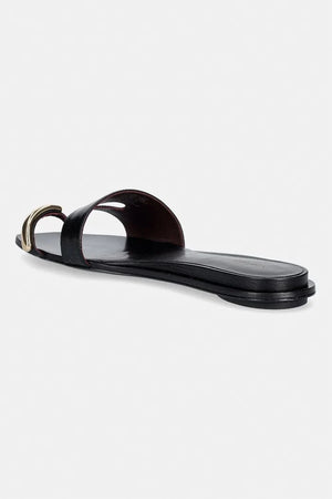 Tory Burch Sandalia Plana de Piel para Mujer Pierced Slide