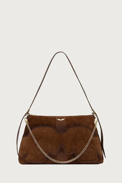 Bolso bandolera de ante para mujer JIM