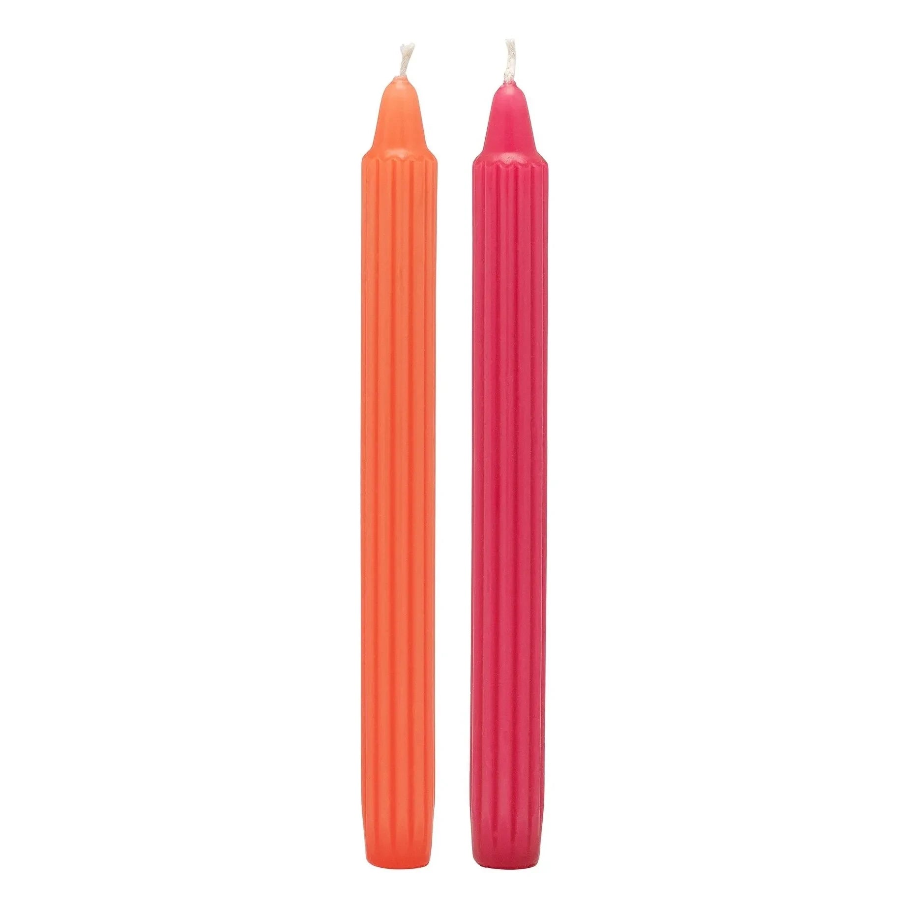 Anna + Nina - Velas Penny - Juego de 2 | Rojo