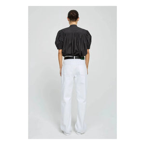 Laurence Bras - Blusa de algodón Ajmer | Negro