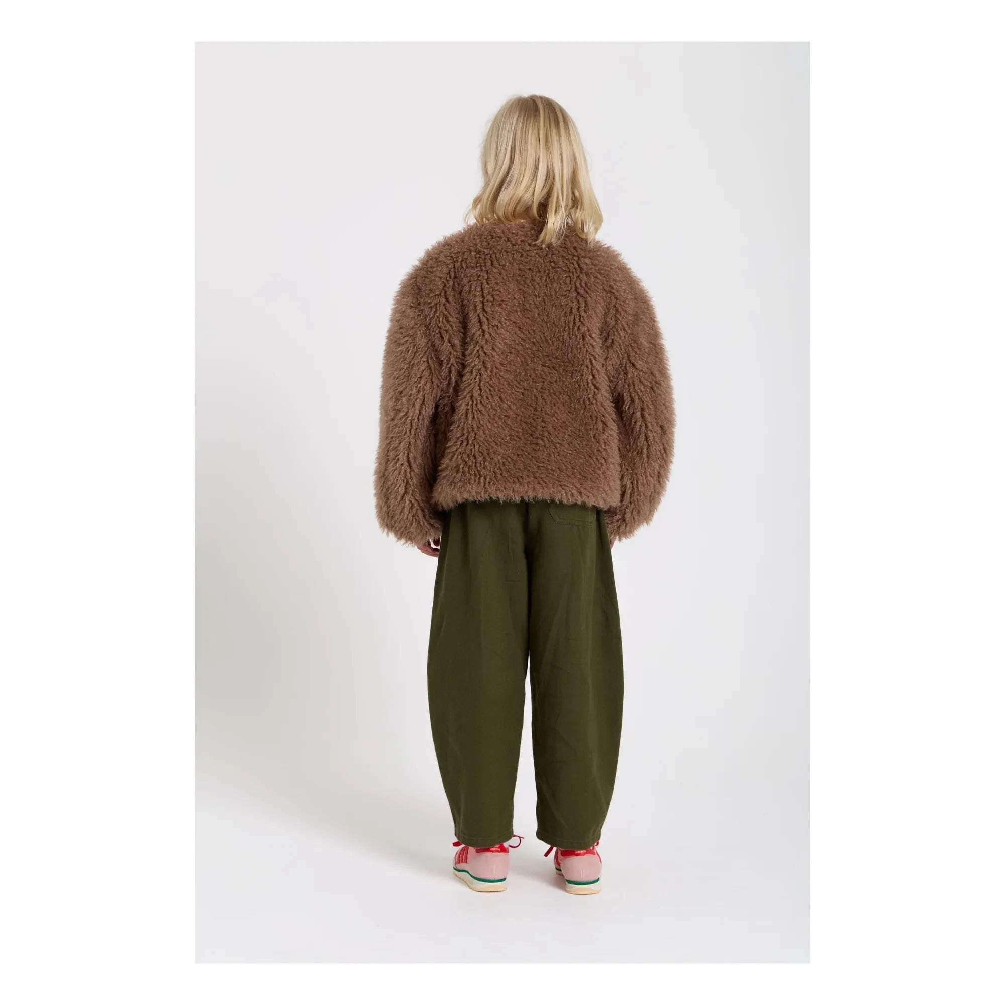 Hundred Pieces - Pantalones Gianna Twill con globos | Caqui