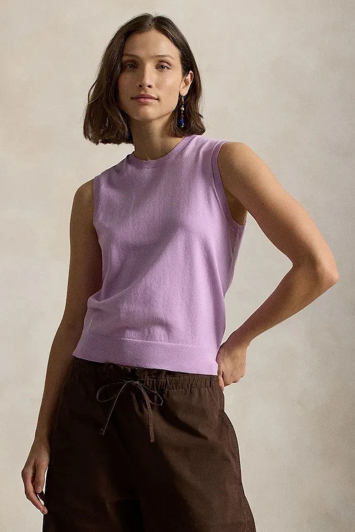 Polo Ralph Lauren chaleco de algodón para mujer