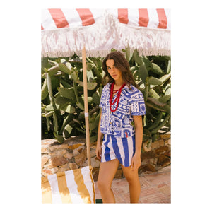 Favorite People - Pantalón Corto a Rayas Positano - Colección de Mujer | Mavi