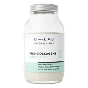 D-LAB NUTRICOSMETICS - Polvo Pro-Colágeno para salud digestiva e intestinal - 500 ml