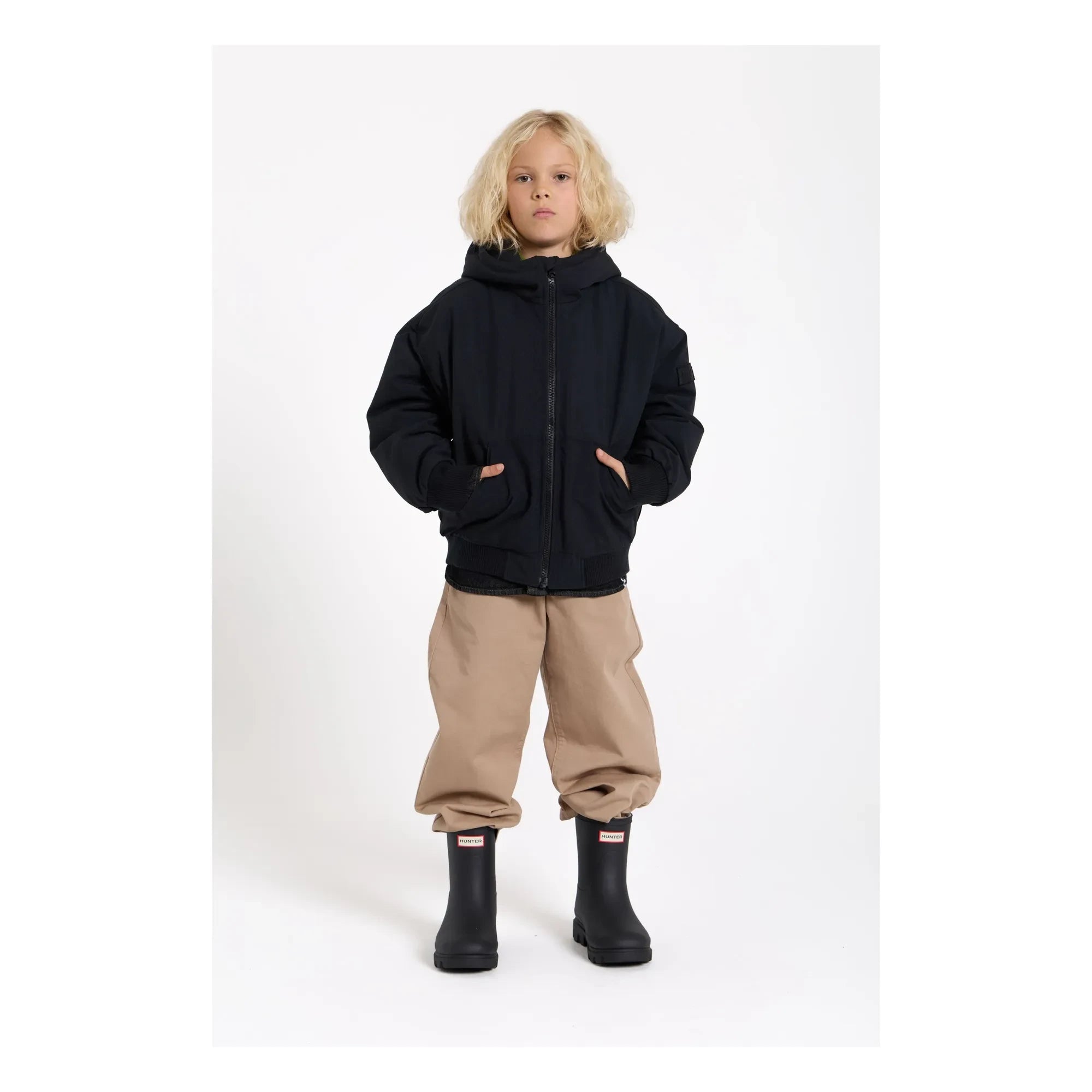 Finger in the nose - Chaqueta con capucha Chelsea | Negro