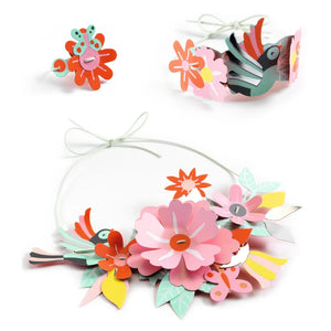 Djeco - Kit DIY - Sets de Joyería de Colores "Gaité"