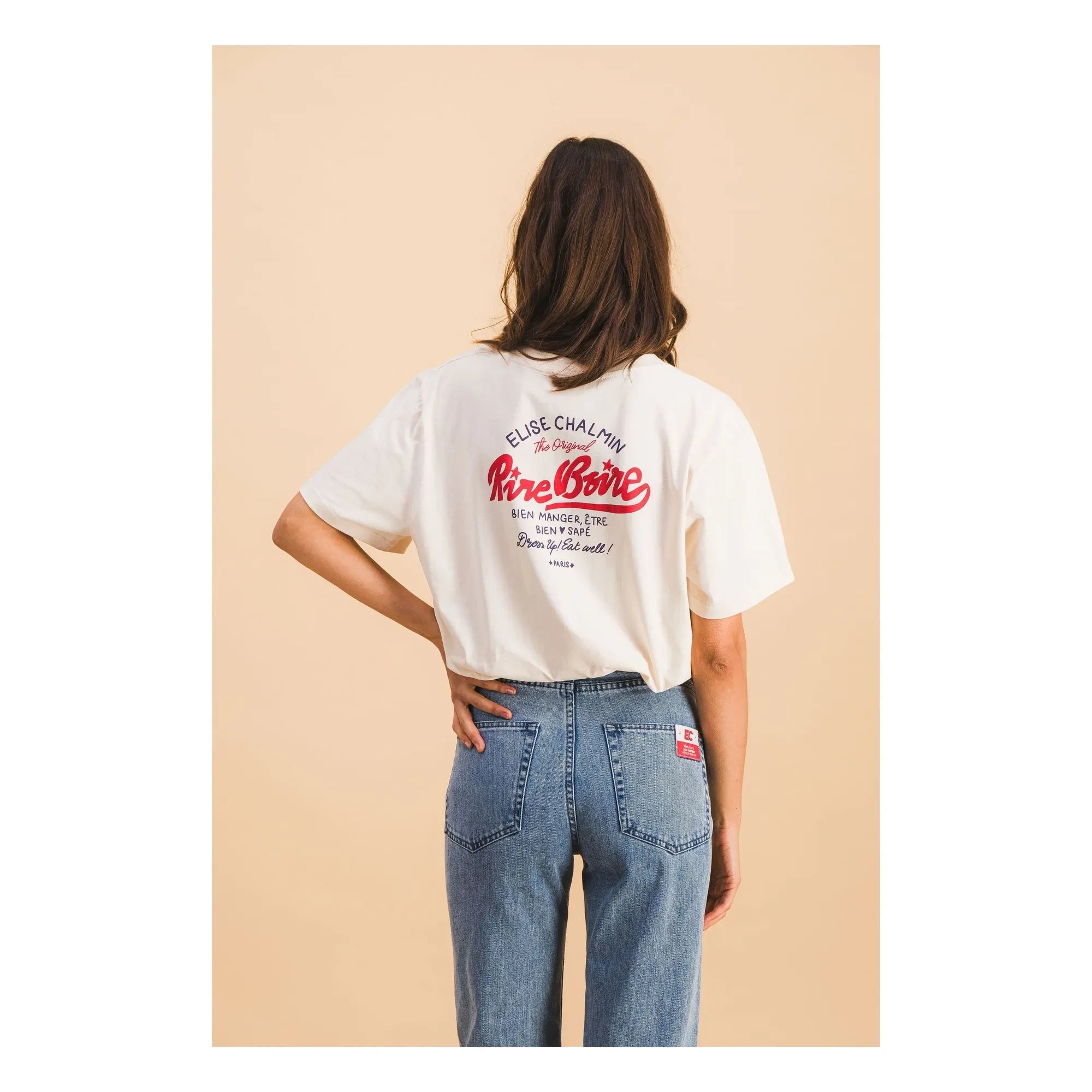 Elise Chalmin - Mario Camiseta | Blanco