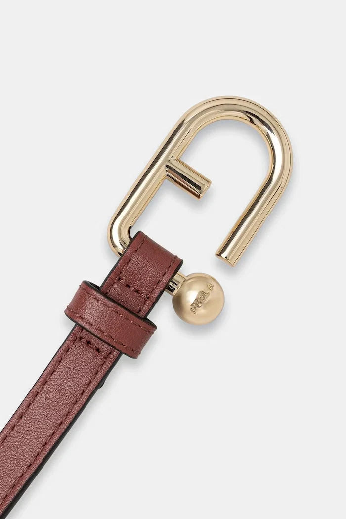 Cinturón de cuero Furla para mujer