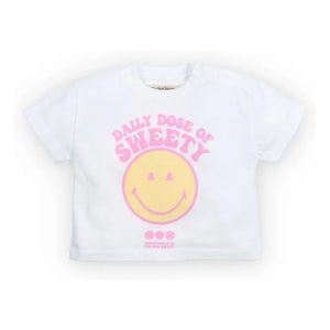 the new society - Camiseta Smiley Bebek | Blanco
