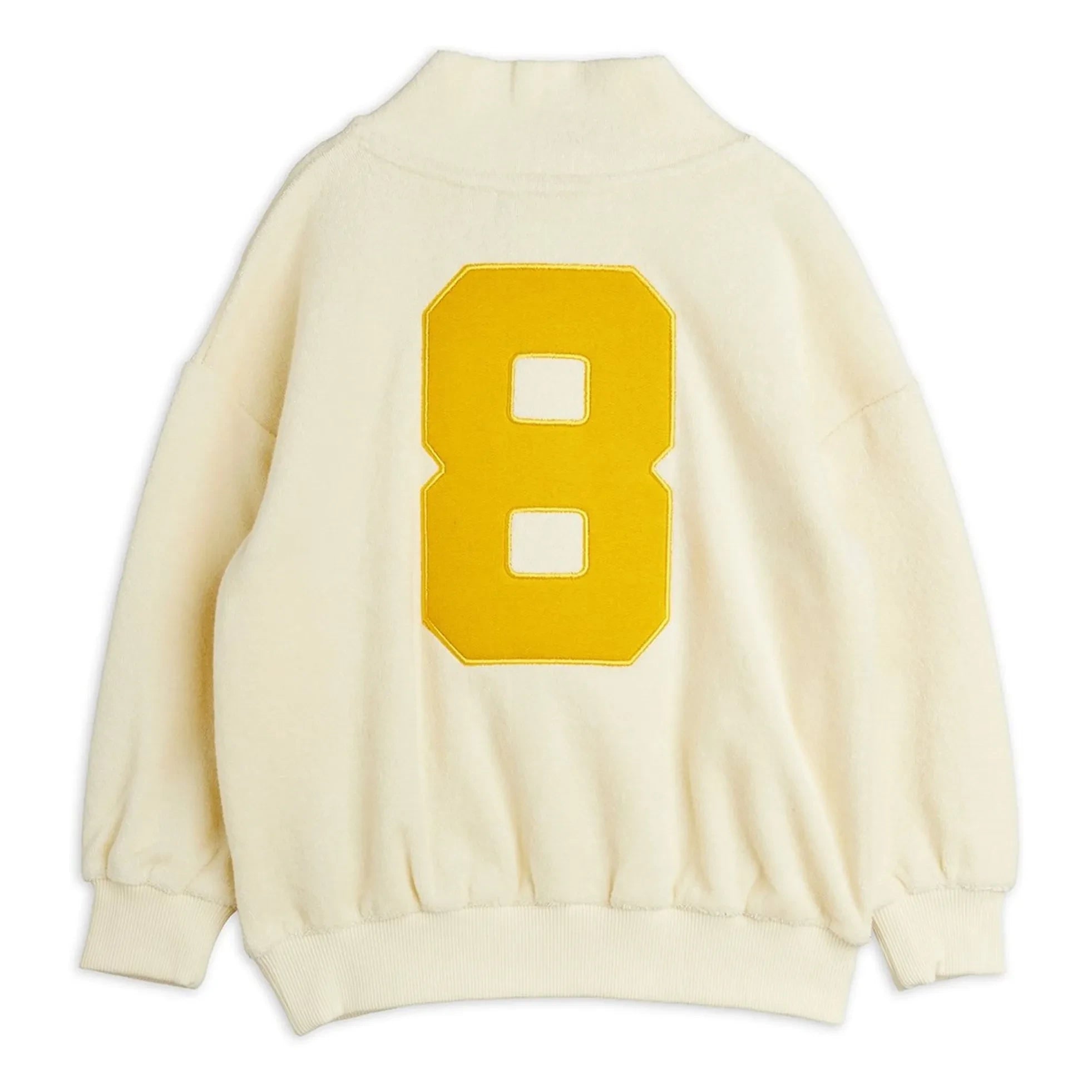 Mini Rodini - Sudadera de felpa de algodón orgánico Alien City | Crudo