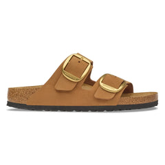 BIRKENSTOCK - Arizona Big Buckle Nubuk Sandalet | Camel