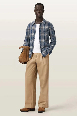 AllSaints Chaleco de Lino para Hombre SOLMAR