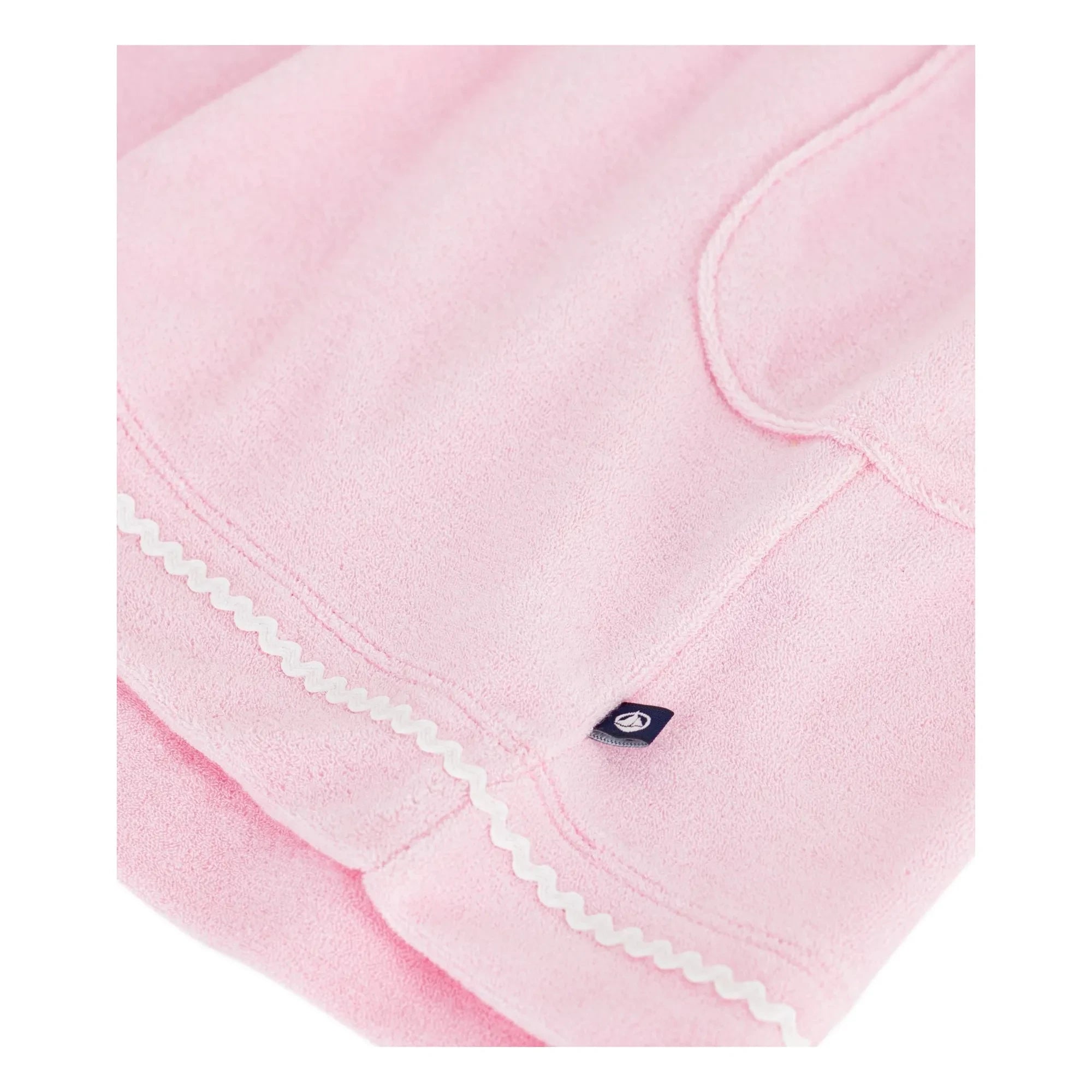 Petit Bateau - Vestido toalla rosa