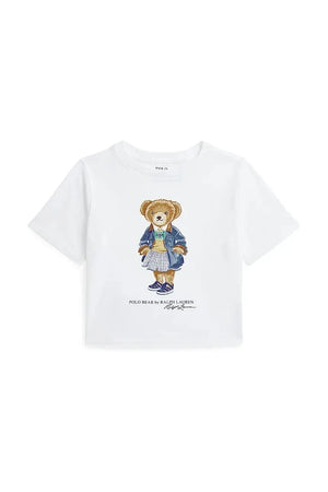 Polo Ralph Lauren Camiseta de algodón para niños